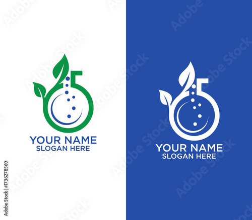 Eco Growth Logo with Leaf Emphasizes Innovation and Sustainability