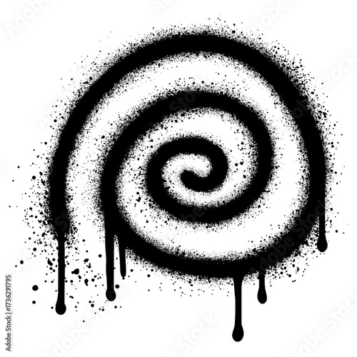 Graffiti swirls, curls and scrolls. Dirty curved and twisted lines. Chaotic ink brush scribbles decorative.