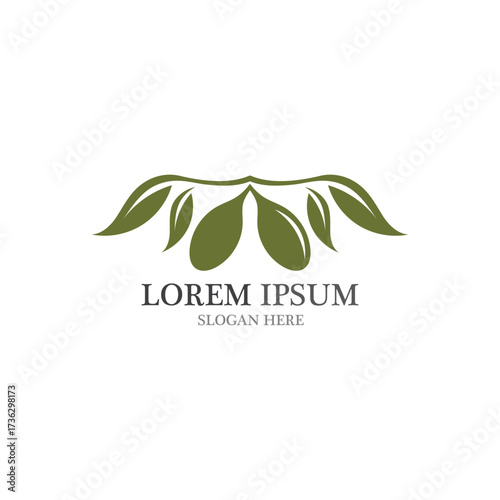 Olive logo template vector design