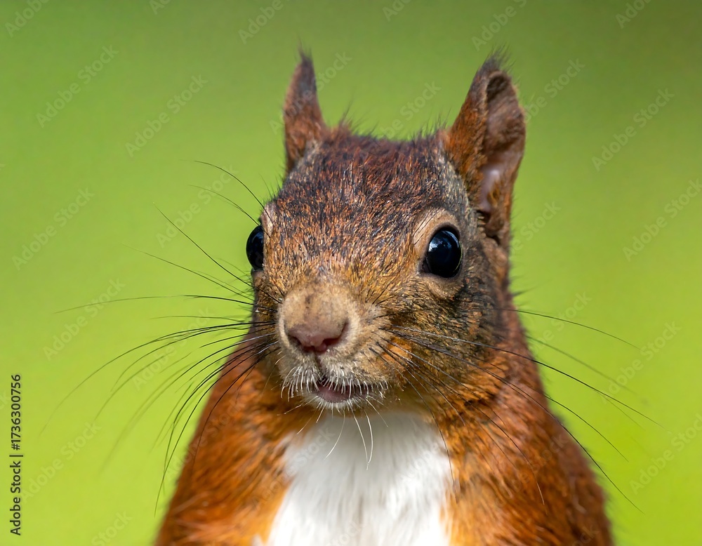Obraz premium Close-up squirrel portrait
