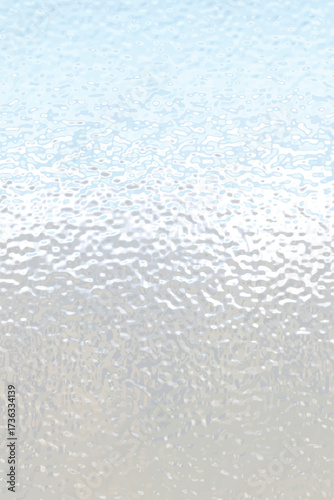 Light matte backdrop. Frosted glass. Plastic. surface. Vector illustration	