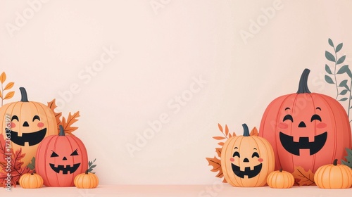 Charming Halloween Pumpkins and Lanterns for Festive Decor