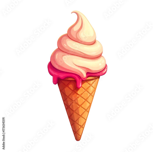 ice cream vector illustration