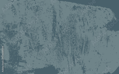 Grunge blue texture background. Vector distress texture.