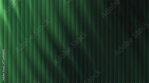 Green fractal glass gradient animation background with vertical shadows, ideal for web design, social media graphics, presentations, and digital marketing projects. Versatile and modern.