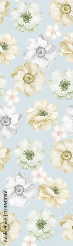 Assorted Hand painted Floral And Animal Patterned Decorative Paper Collection