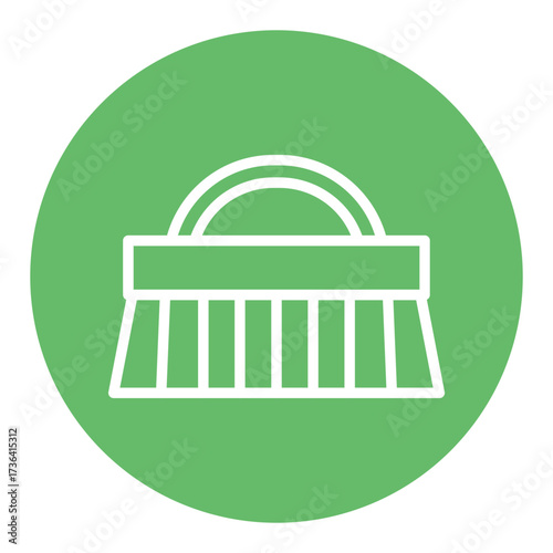Cleaning Brush Vector Icons