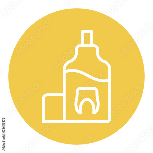 Mouthwash Vector Icons