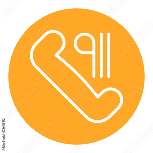Call 911 Vector Icons