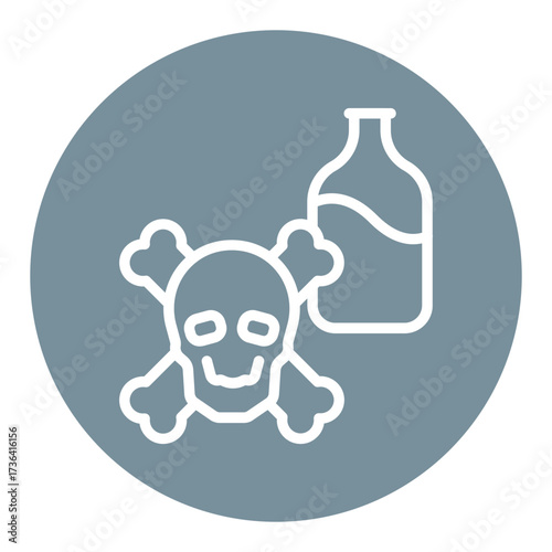 Poison Vector Icons