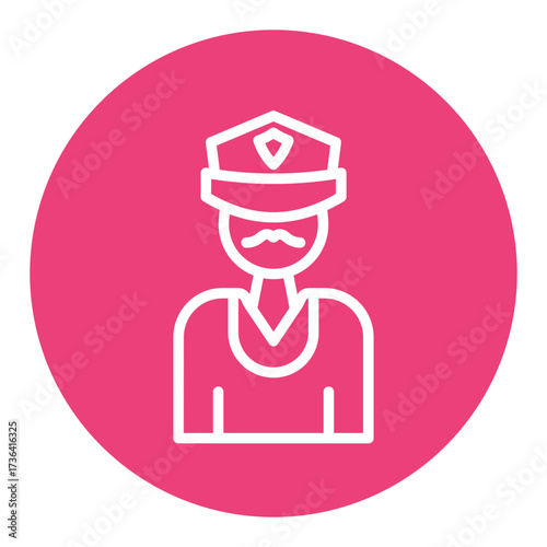 Policeman Vector Icons
