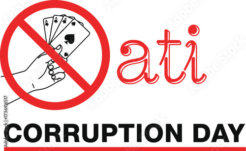 Stop corruption, promote integrity and honesty