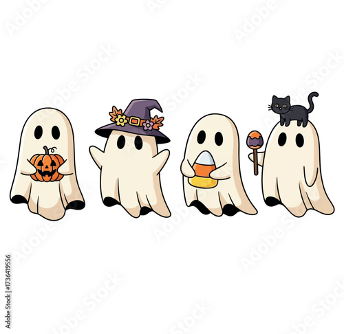 Cute Ghost Set