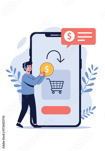 Online shopping and payment through mobile applications is a convenient and secure way to conduct transactions.