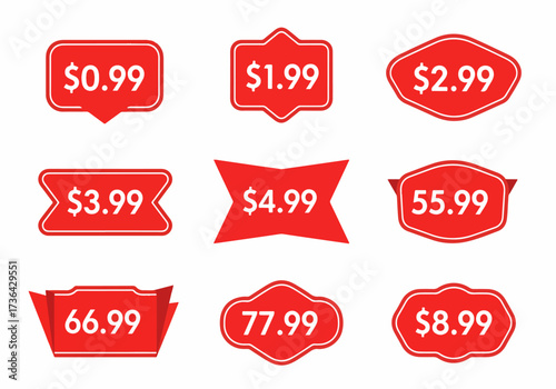 Limited Time Offers Marked With Red Price Badges
