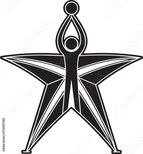 Simple Clock Face Illustration