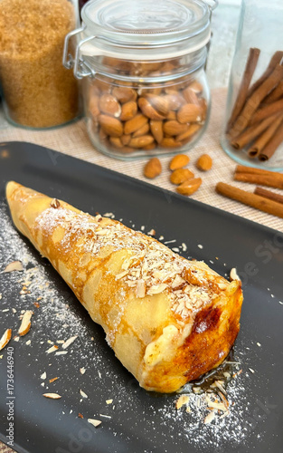 Crep dulce e ingredientes