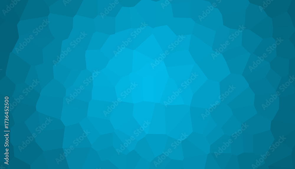 Fototapeta premium Abstract blue background with geometric triangle pattern design wallpaper