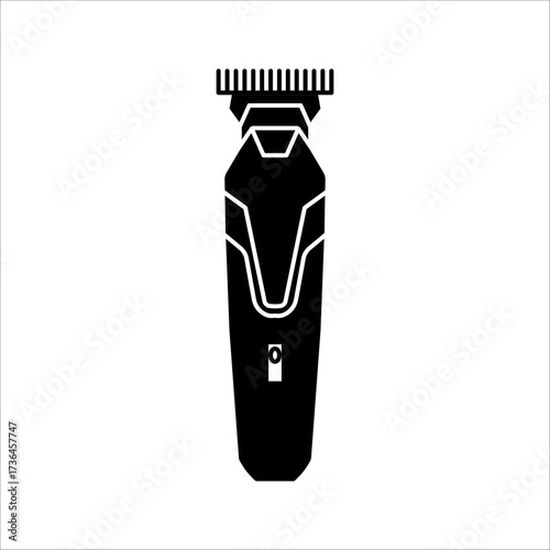 Hair razor icon from the beauty collection. Thin linear hair razor, hair, razor outline isolated on white background. Hair razor vector line sign, symbol for web and mobile