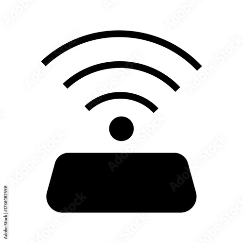  personal hotspot icon white on background