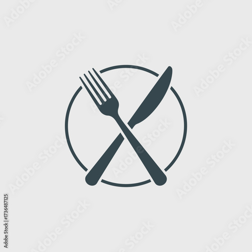 Crossed Knife Fork Logo, Restaurant, Dining, Cuisine, Food, Menu, Chef, Kitchen, Meal, Plate, Cutlery, Gourmet, Bistro, Eatery, Cafe, Catering, Banquet, Reservation, Service, Tableware, Silverware, Ut