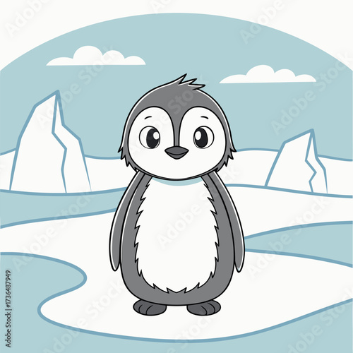 Penguin, Animal, Bird, Arctic, Wildlife, Cute animal, National day, Cold, Nature, Antarctic (7).eps