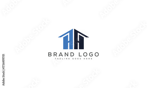 letter HH logo design vector template design for brand.