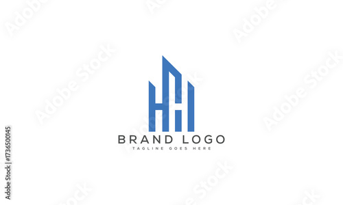 letter HH logo design vector template design for brand.