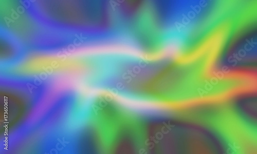 Abstract colorful swirls of light and color