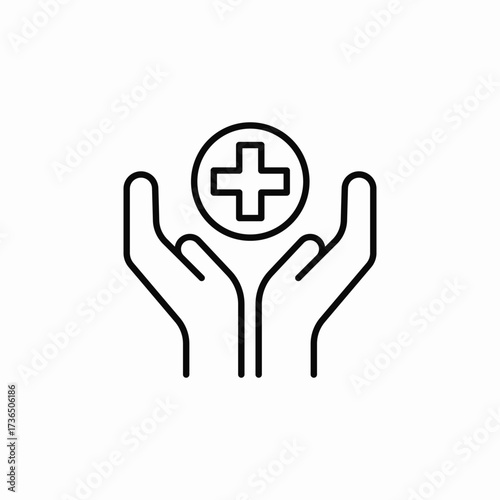 health care icon sign vector
