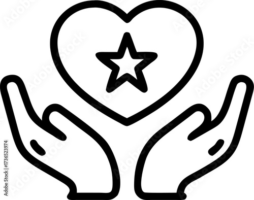 customer loyalty vector icon on white or transparent background. trust or reliable or faith icons items. Stroke icon collections. Editable Stroke icon collection for mobile and web.