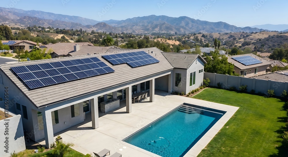 Fototapeta premium Sustainable Dream Home
