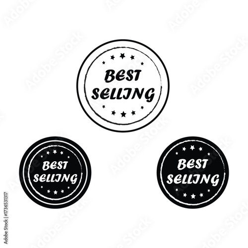 Preferred designs for best selling labels on products. As a logo for good selling with gold color design. Best Seller 2025 Vector. Best seller badge with laurel wreath. Bestseller icon design.