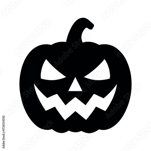 Vector art of jack o lantern for halloween celebration