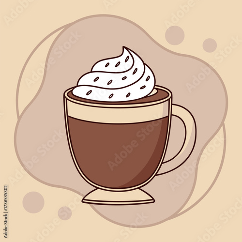 Hot chocolate, Drink, Cocoa, Cup, Beverage, Sweet, Winter drink, Dessert, National day, Cafe (1).eps