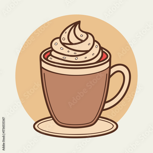 Hot chocolate, Drink, Cocoa, Cup, Beverage, Sweet, Winter drink, Dessert, National day, Cafe (4).eps