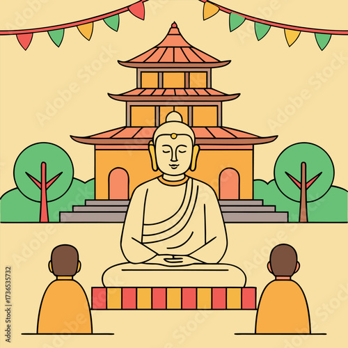 Mahayana, Buddhism, Buddha, Dharma, Temple, Meditation, Religious festival, Asian culture, Spirituality (10).eps