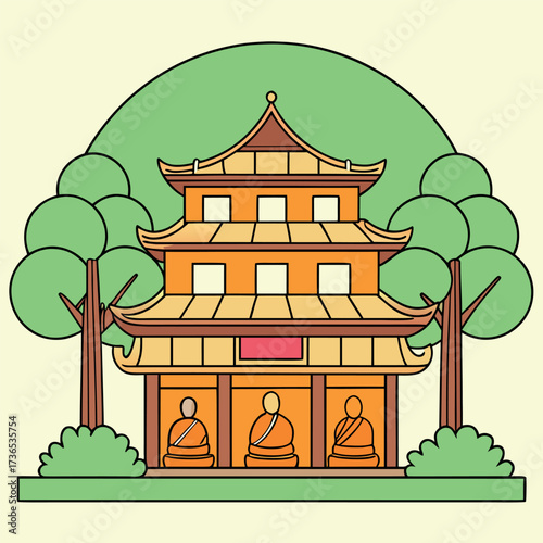 Mahayana, Buddhism, Buddha, Dharma, Temple, Meditation, Religious festival, Asian culture, Spirituality (12).eps