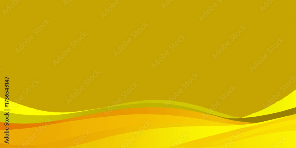 Fototapeta premium Bright orange and yellow gradient vector illustration with abstract sun and wavy lines, a warm, textured design for a dynamic backdrop. pattern, gold, line, backdrop, waves, motion, decoration