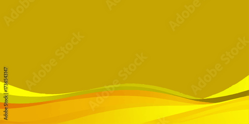 Bright orange and yellow gradient vector illustration with abstract sun and wavy lines, a warm, textured design for a dynamic backdrop. pattern, gold, line, backdrop, waves, motion, decoration