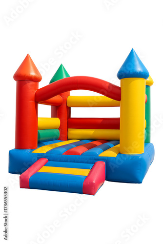 Bouncy Castle Playtime High quality Realistic image.