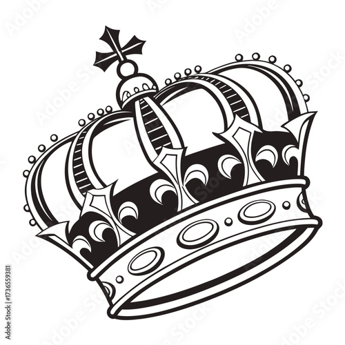 Royal crown, a symbol of power and sovereignty