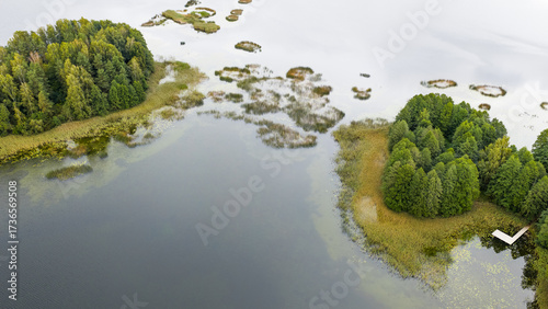 Aukstadvaris pond or Navos lake