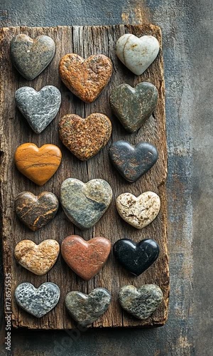 heart shaped rocks
