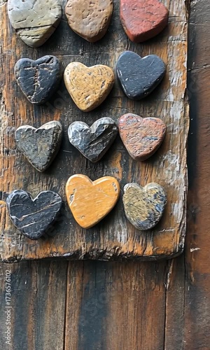 heart shaped rocks