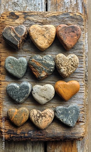 heart shaped rocks