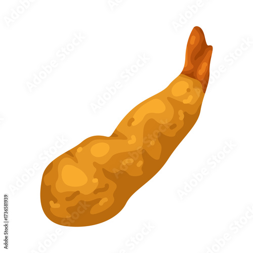 Illustration of Crispy Tempura Shrimp