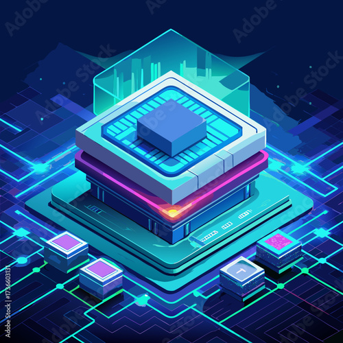 Futuristic Processor With Data Streams And Circuitry Keywords: processor, microchip, cpu