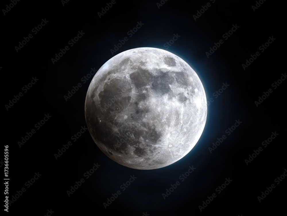 Fototapeta premium Moon Illusion