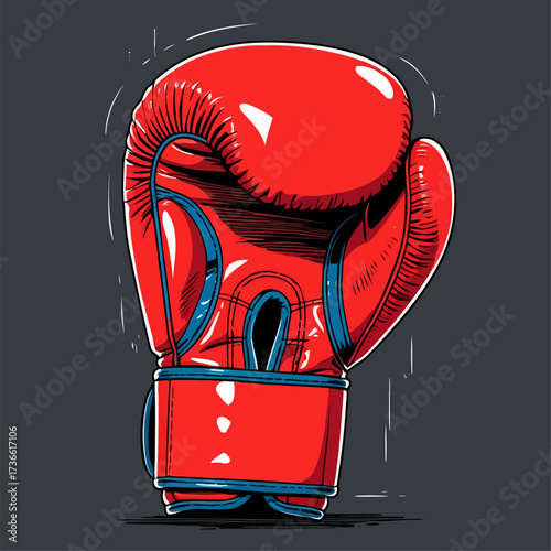 boxing glove vector